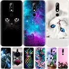 Силиконовый чехол для Nokia 8 7 6 5 3 2 1 5,1 6,1 Plus, мягкий милый чехол из ТПУ для X5 X6, чехол для Nokia 3 5 6 7 8, чехол