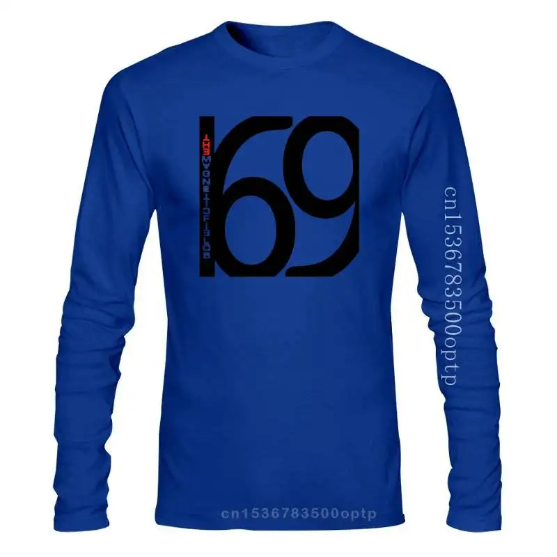 

Новинка, футболка 69 с изображением любимых песен, альбома магнитных полей, 2021, Забавные топы унисекс, футболка