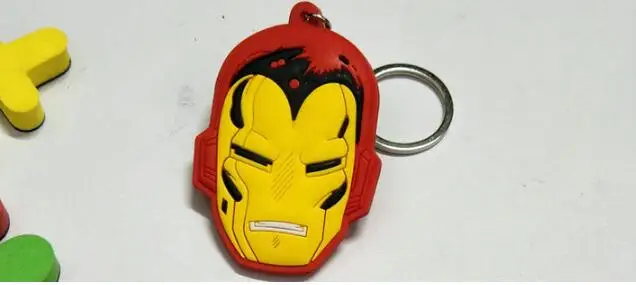 Лиловый Dragon Ball Z Son Goku, супер ПВХ детали, рисунок, милый кулон, украшение, унисекс, сумка, цепочка, подвески, брелок для ключей - Цвет: Лиловый