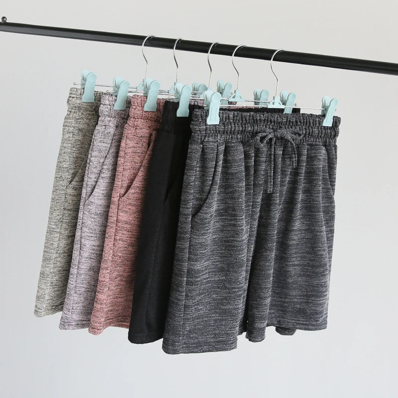 

Black Pink Gray Breathable Skin-friendly Running Shorts for Women 2021 Fashion Casual Sports Climbing Training Trousers