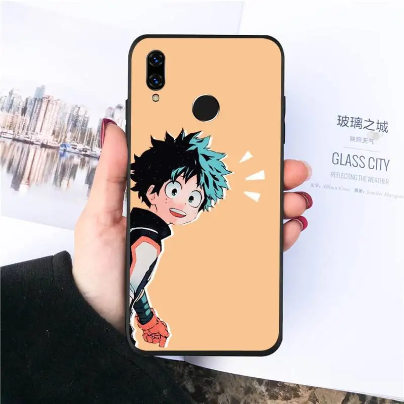 

My Hero Deku Bakugou Boku Phone Case For Huawei NOVA 2 2i 2s 3i 4 4e 5 plus P10 lite 20 P20 pro honor10