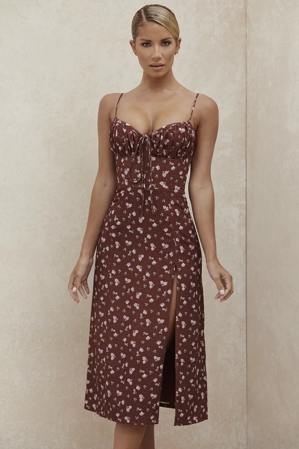 

High Quality Satin Bodycon Dress Women Spaghetti Strap Party Dress 2021 New Midi Sleeveless Bodycon Celebrity Evening Club Dress
