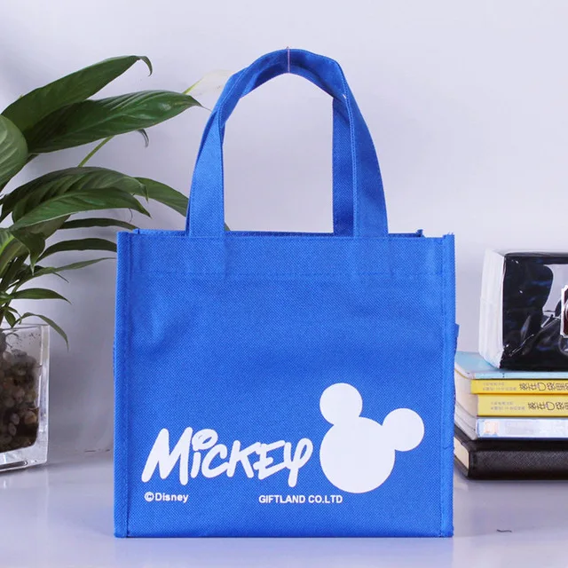 Disney мультфильм Минни Сумка для мам водонепроницаемый ланч бокс сумка складная сумка для начальной школы Обучение Ланч сумка - Цвет: 7
