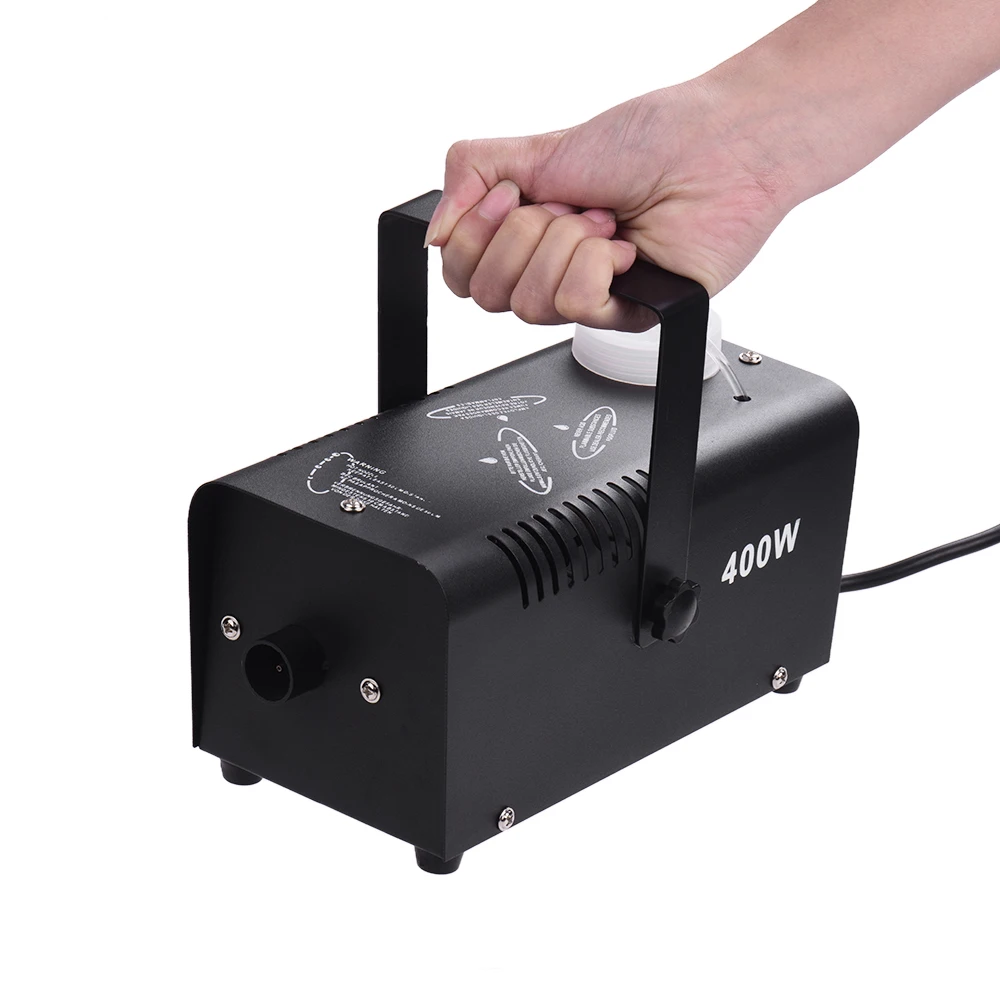 Беспроводная Fogger Fog дымовая машина 400 Вт с дистанционным управлением для вечерние