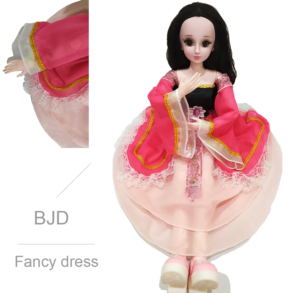 Куклы Барби 60 см BJD 26 подвижные Шарнирные тела с одеждой модная одежда аксессуары