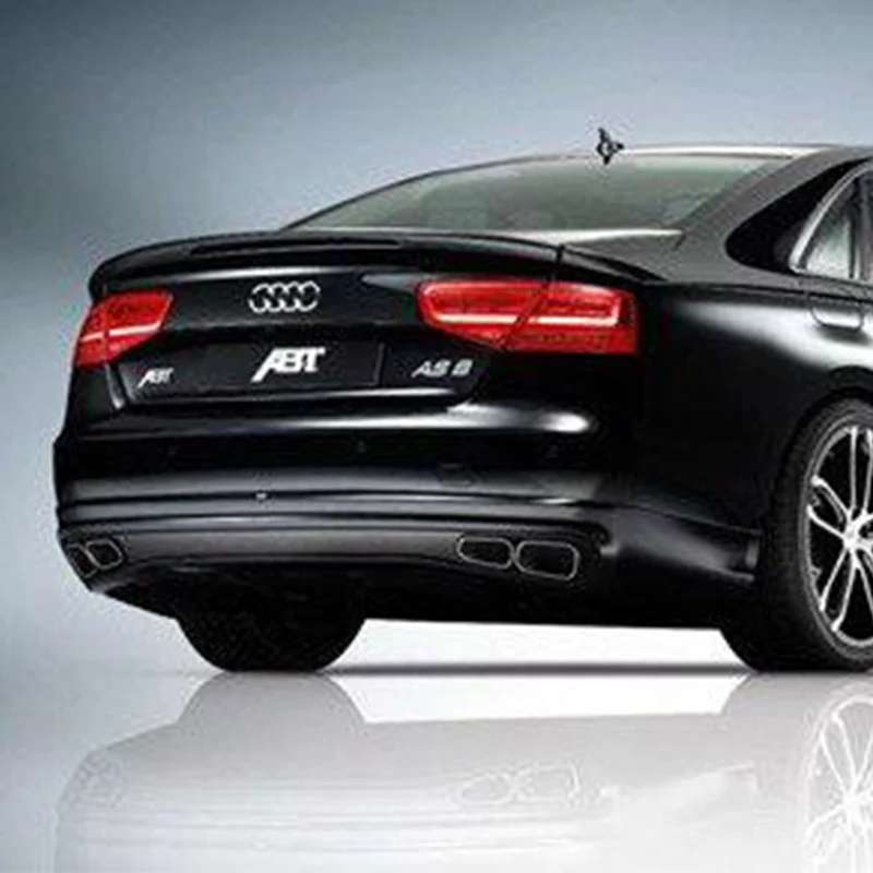 A8 модифицированный ABT Стиль 3 шт. карбоновое волокно задний багажник багажный