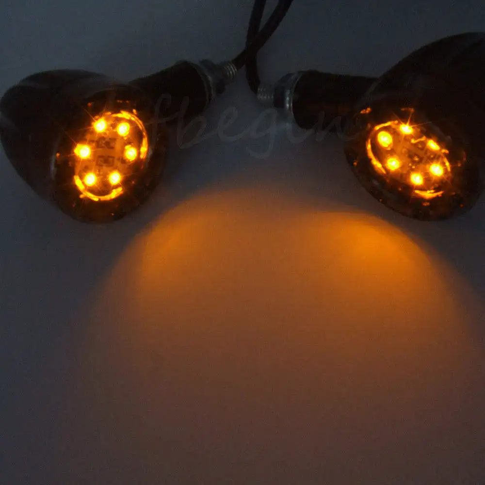 

4 шт., универсальные светодиодсветодиодный указатели поворота для мотоцикла