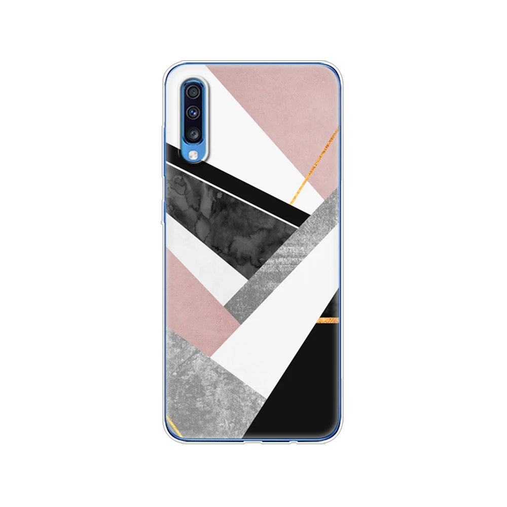 Чехол для Samsung A70 2019 мягкая задняя крышка телефона из ТПУ Galaxy силиконовые чехлы Coque