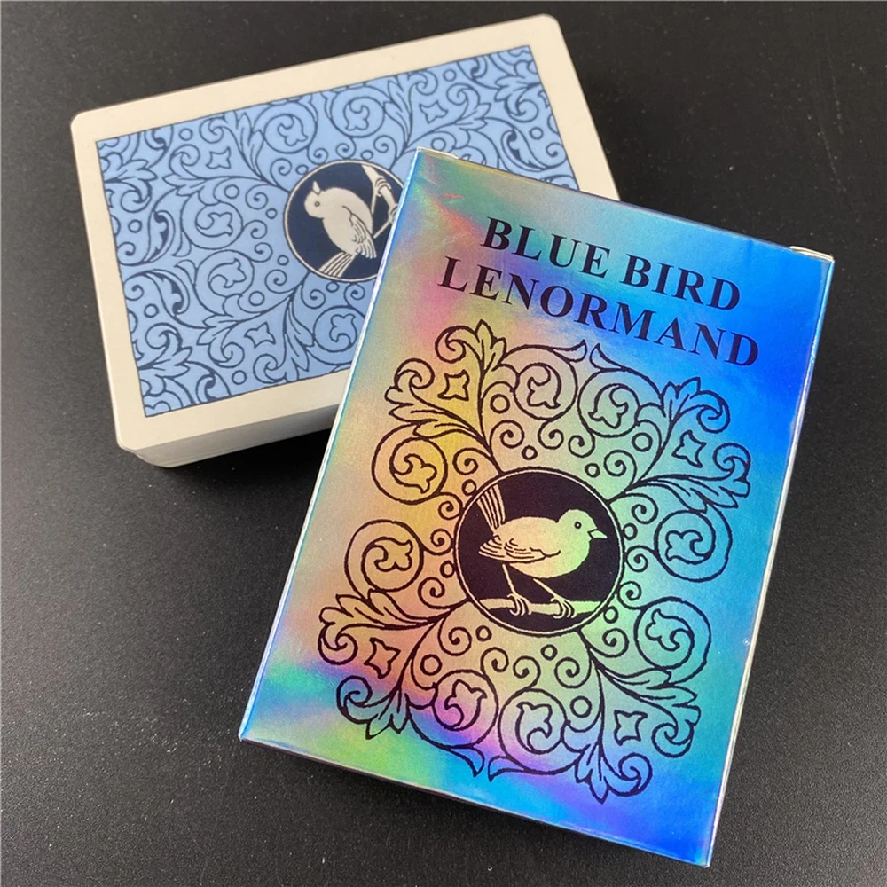 

NEW Blue Bird Lenormand Tarot Card English Tarot Deck Card Oracle Card for Divination Board Game for Adult with PDF Guidance