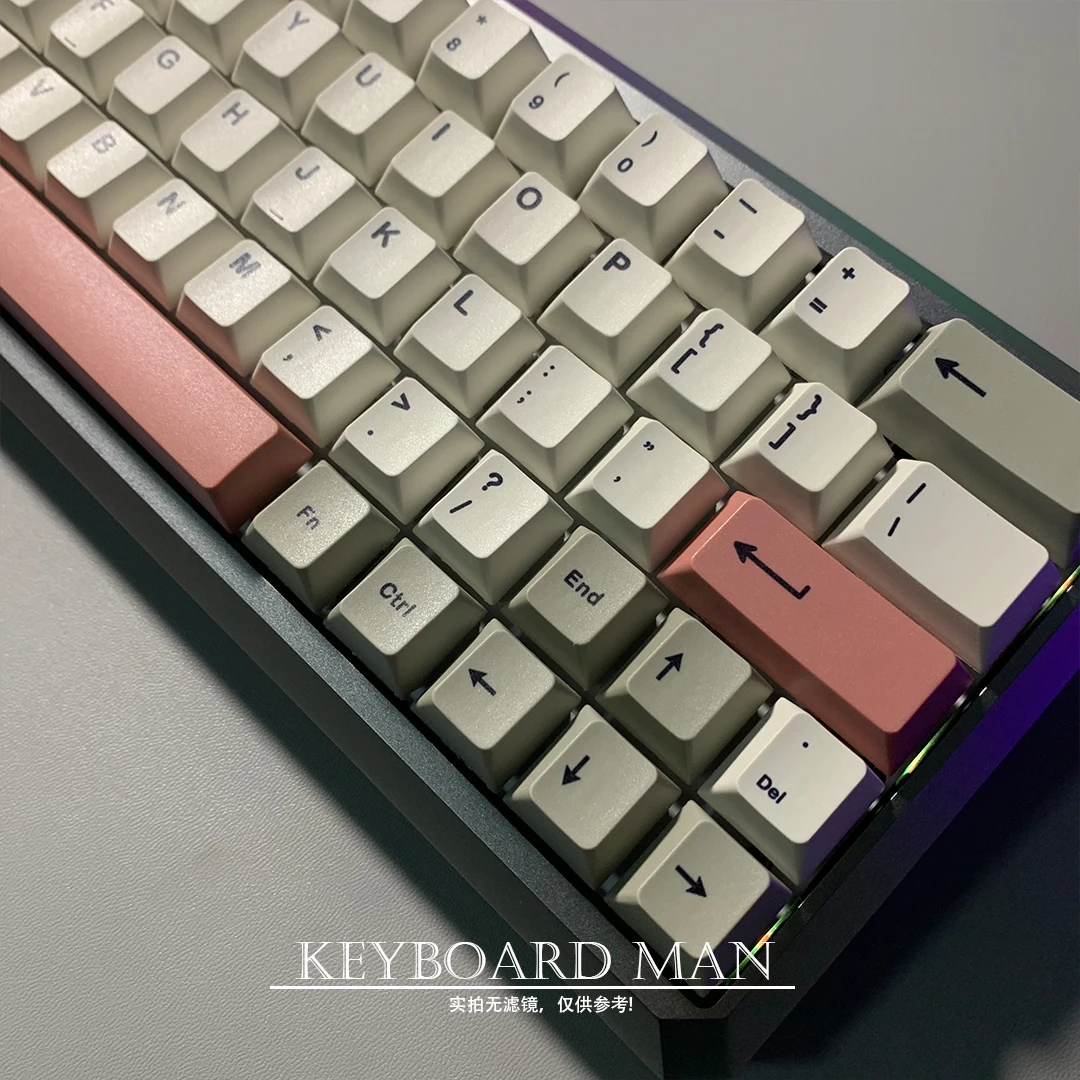 126 клавиш 9009 колпачков PBT сублимационная вишневая высота механические колпачки