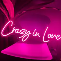 Crazy in Love Neon Sign,Neon Sign for Wedding,Wedding Lights,Custom Neon Signs,Crazy Love Lights,Wedding Gifts, Christmas Decor