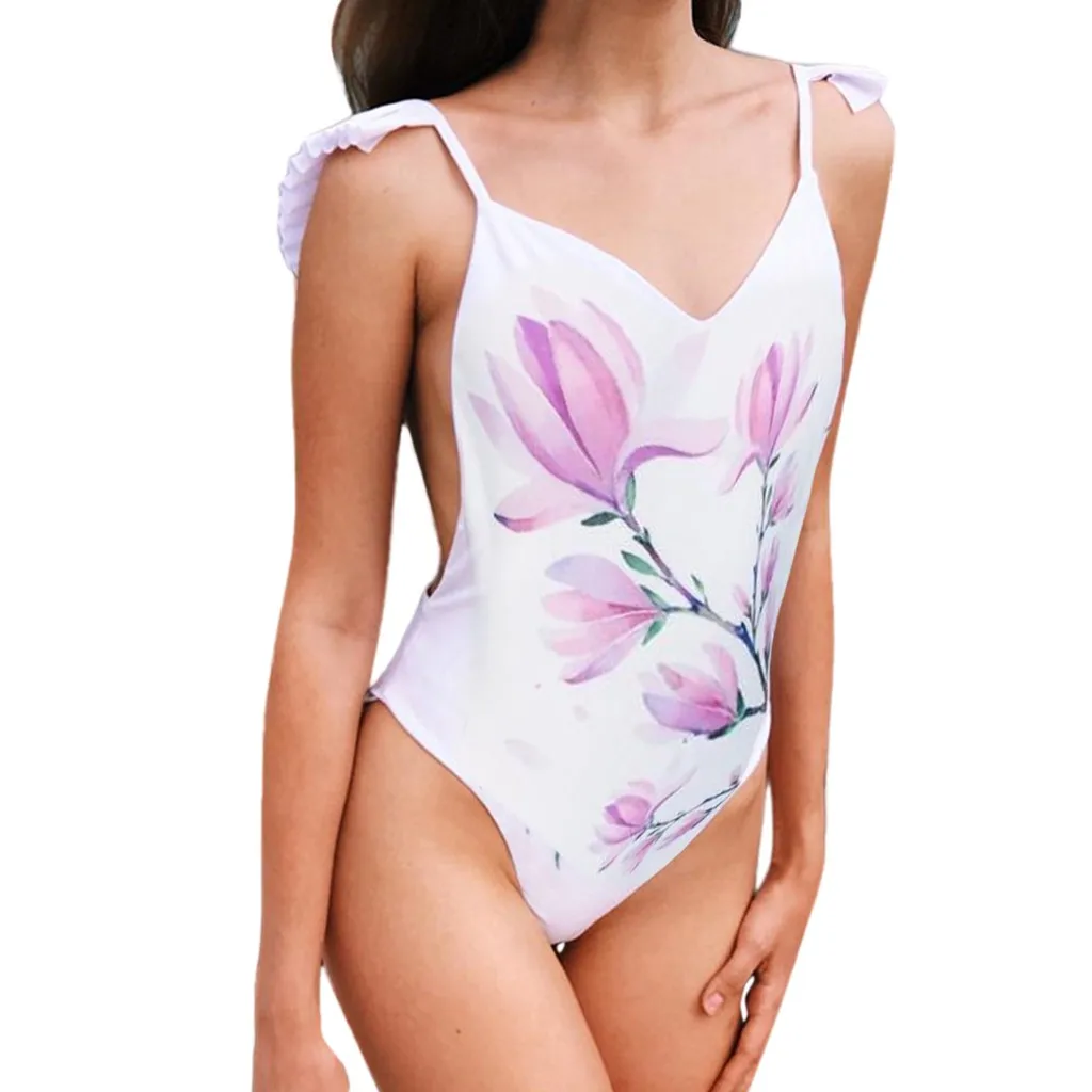 SAGACE летний женский купальник Цельный пуш ап заполненный бюстгальтер пляжная