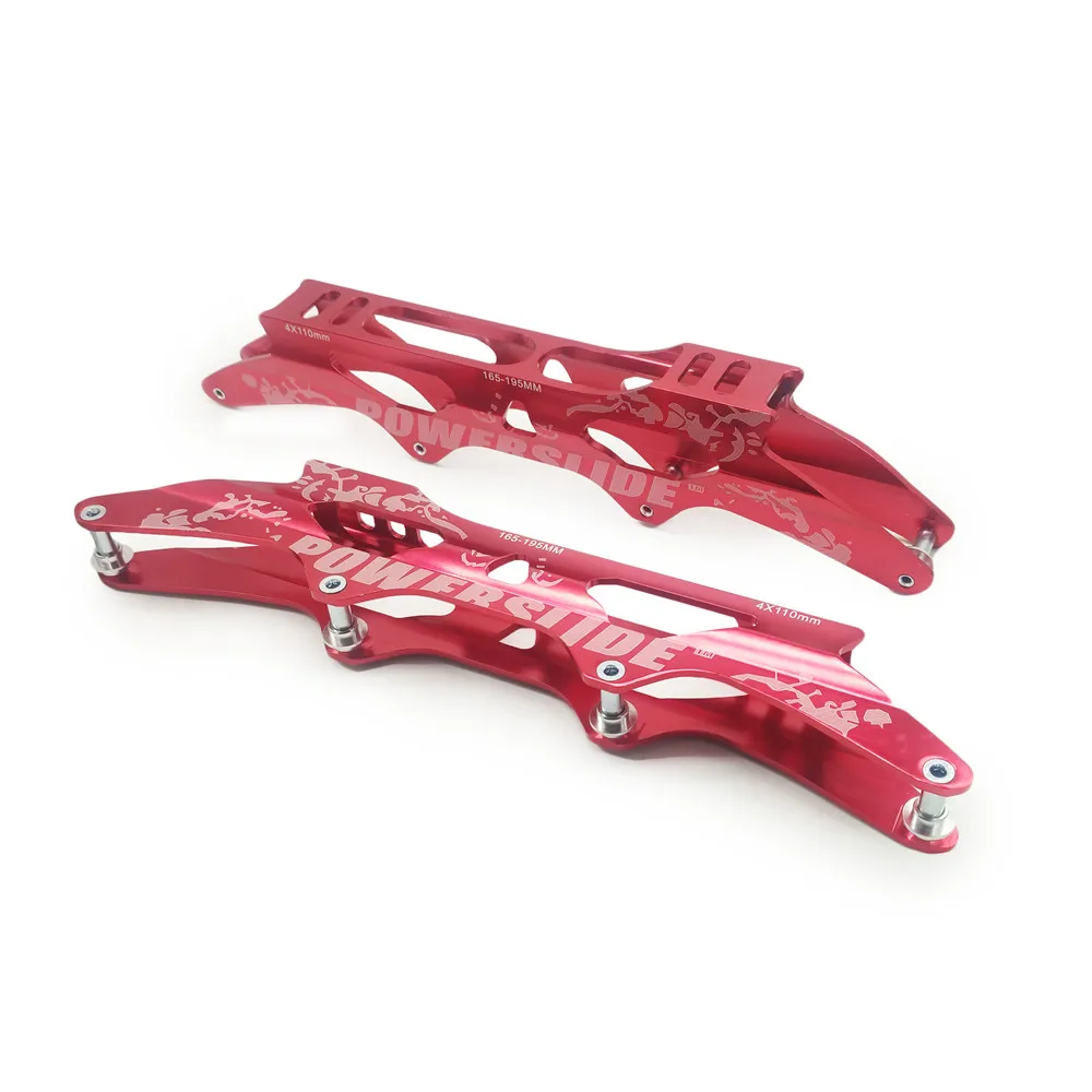 PS S3 Inline Speed Skating Frame for 4 Wheels 90mm 100mm 110mm Skates Base with Aluminium Alloy 4*100 4*110 Chassis bolts | Спорт и