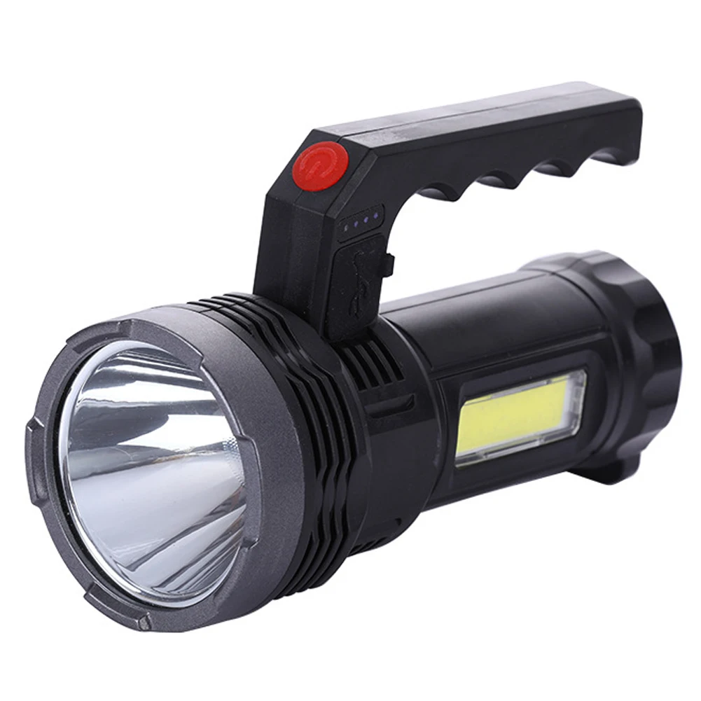 

Outdoor Camping Light LED Tent Light Waterproof Handheld Flashlight USB Solar Flashlight 4 Modes Fishing Trip Hiking Searchlight