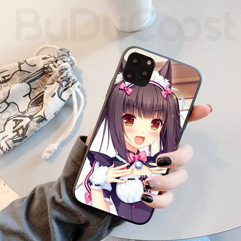 

Japanese cartoon game NEKOPARA Phone Case for iPhone 8 7 6 6S Plus X 5S SE 2020 XR 11 12 Pro mini pro XS MAX