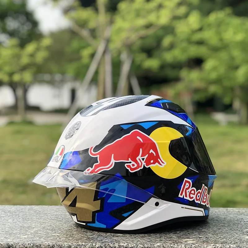 Мотоциклетный шлем с большим хвостом защитный для езды по бездорожью