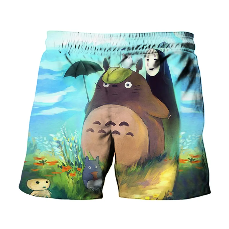 

Boys 3D Print Cute Cat Shorts Kids Cartoon Shorts Girls Children Summer Beach Loose Shorts Casual Pants Polyester 4-14Year Old