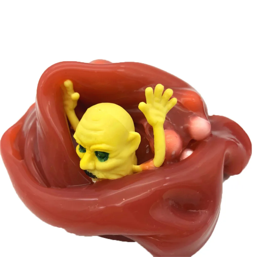 Игрушки для отдыха в виде облаков сжимаемая слизь Хэллоуина глина