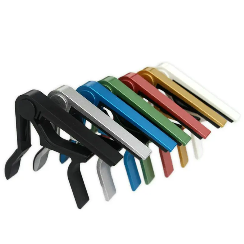 5 шт. каподастр для акустической гитары Быстрая настройка триггерный зажим