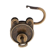 classic zinc alloy small padlocks latch hasps for cabinet door jewelry box