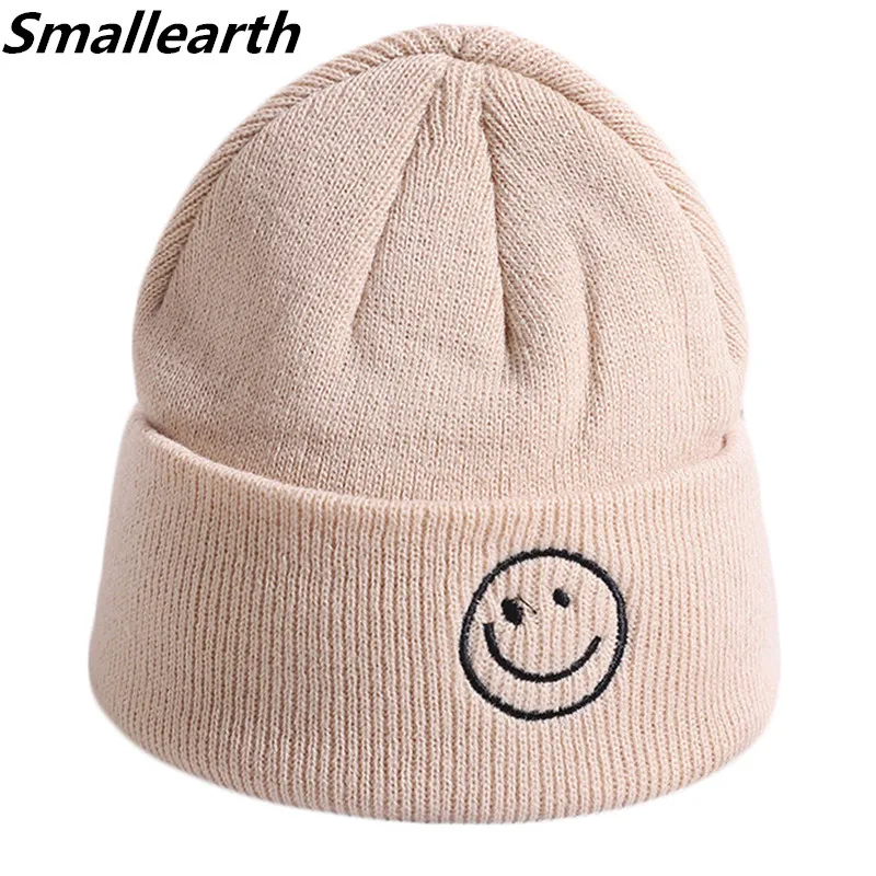 

Вязаная шапка для мальчиков и девочек, осенне-зимняя, хлопковая