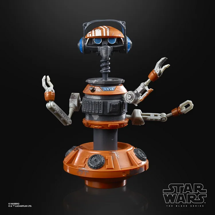 

Hasbro Children's Toys Star Wars Galaxy Edge Black Box DJ R-3X Robot Limited Edition Figure Doll Toy Model for Children