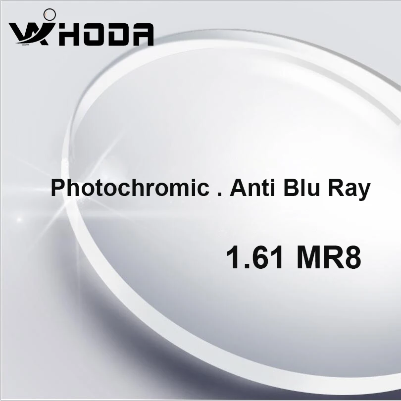 

1,61 MR8 фотохромные серые линзы от близорукости и дальнозоркости