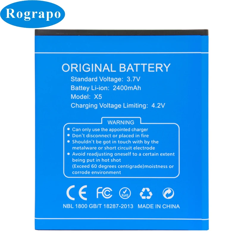 Сменный аккумулятор X5 X 5 Для DOOGEE Pro 3 7 в 2400 мАч|battery for doogee|battery doogee x5mobile phone battery |
