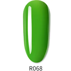 R068 MOZIUR 10 мл УФ Цветной Гель-лак для ногтей - Цвет: R068