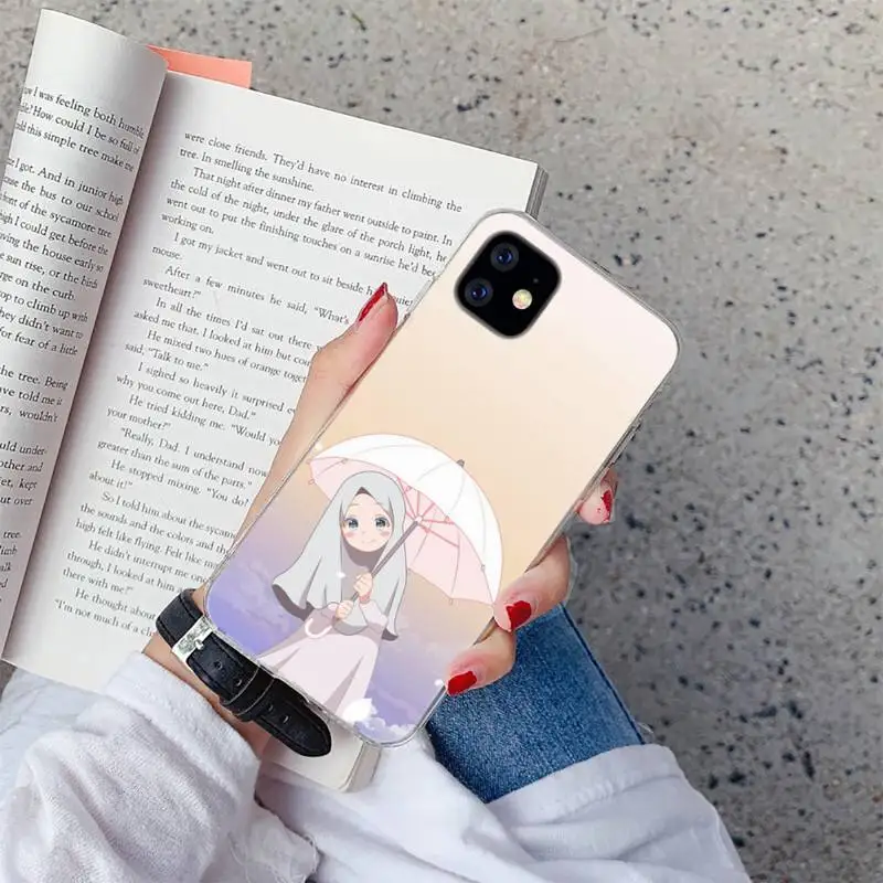 

Hijab Face Muslim Islamic Gril Phone Case For iphone 12 5 5s 5c se 6 6s 7 8 plus x xs xr 11 pro max mini