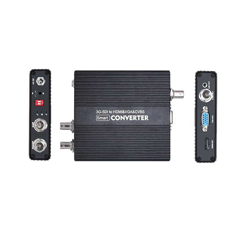 HD 3g SDI к vga/hdmi/av конвертер производитель 1080P 1080i HDMI VGA AV CVBS видео аудио