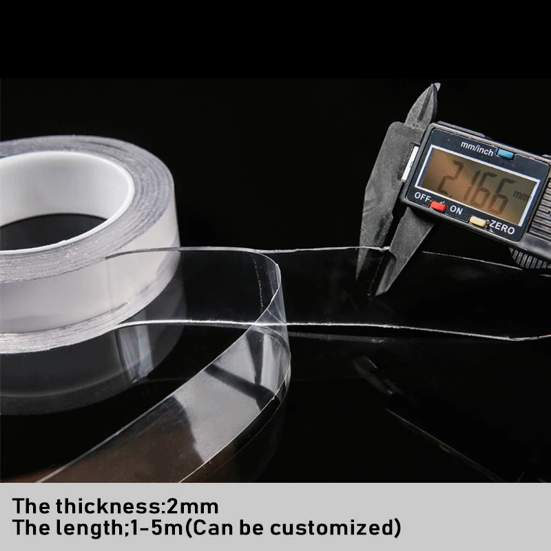 Многоразовые автомобильные наклейки двусторонняя клейкая лента без следов для