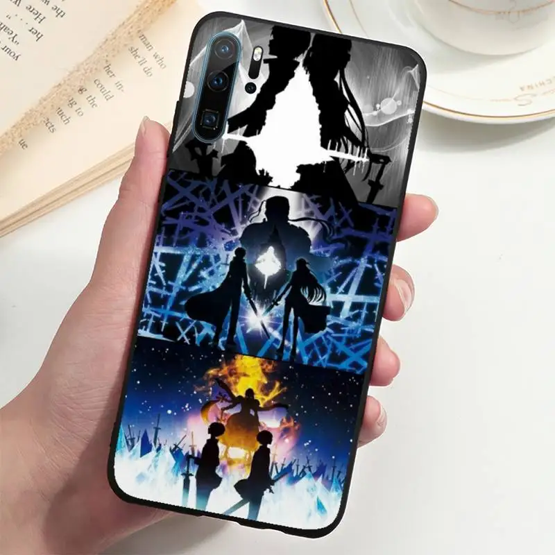 

Sword Art Online Phone Case For Huawei P20 P30 P40 lite Pro P Smart 2019 Mate 10 20 Lite Pro Nova 5t