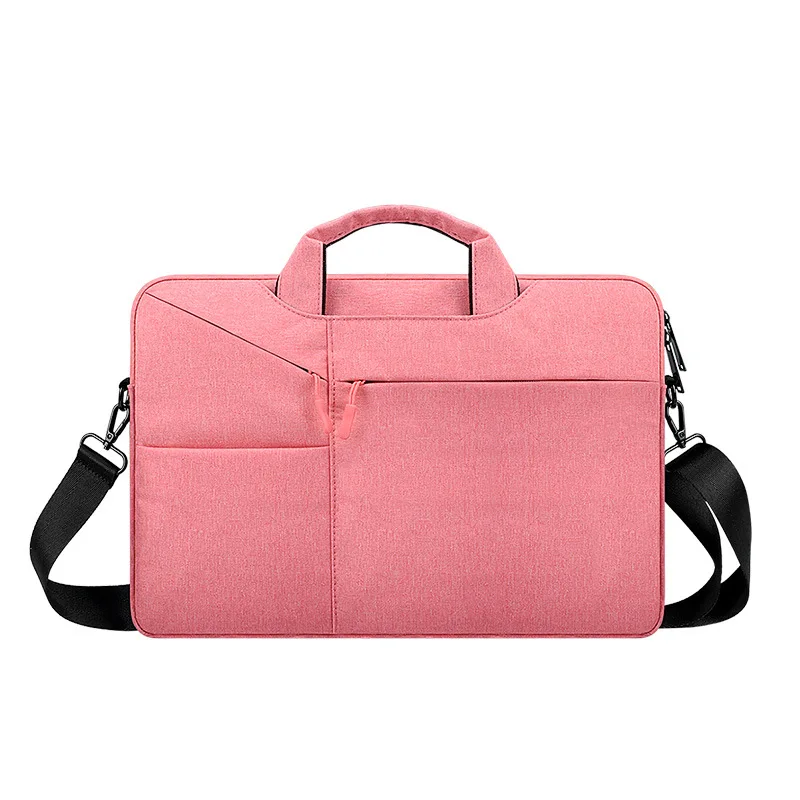 

Unisex Waterproof 14inch Laptop Bag Shock Proof Protective Case Casual Travel Shoulder Bags Computer Notebook Handbag Briefcase