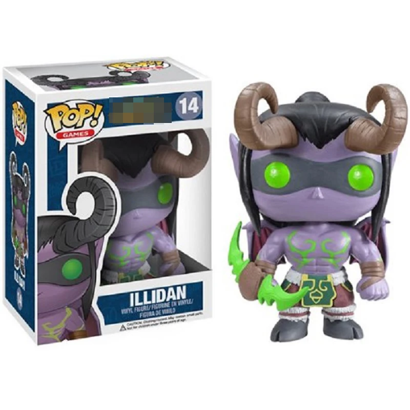 Funko Pop World of War Arthas Illidan фигурка коллекционная игрушка для детей Рождественский