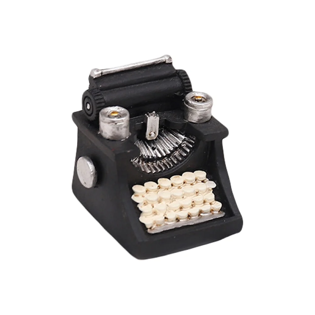 Винтажное радио пианино камера в форме телефона модель из смолы Античная