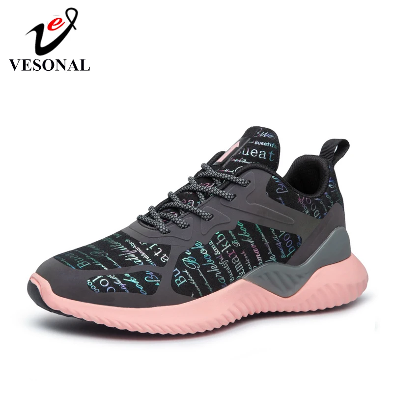 VESONAL 2020 Spring High Quality Luminous Hip Hop Sneakers Men Shoes Casual Comfortable Breathable Male Walking Footwear street | Обувь