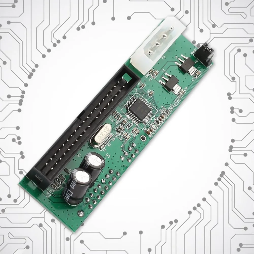 Новый топ продаж LESHP SATA в PATA IDE конвертер адаптер Plug & Play модуль поддержка 7 + 15 Pin 3 5/2