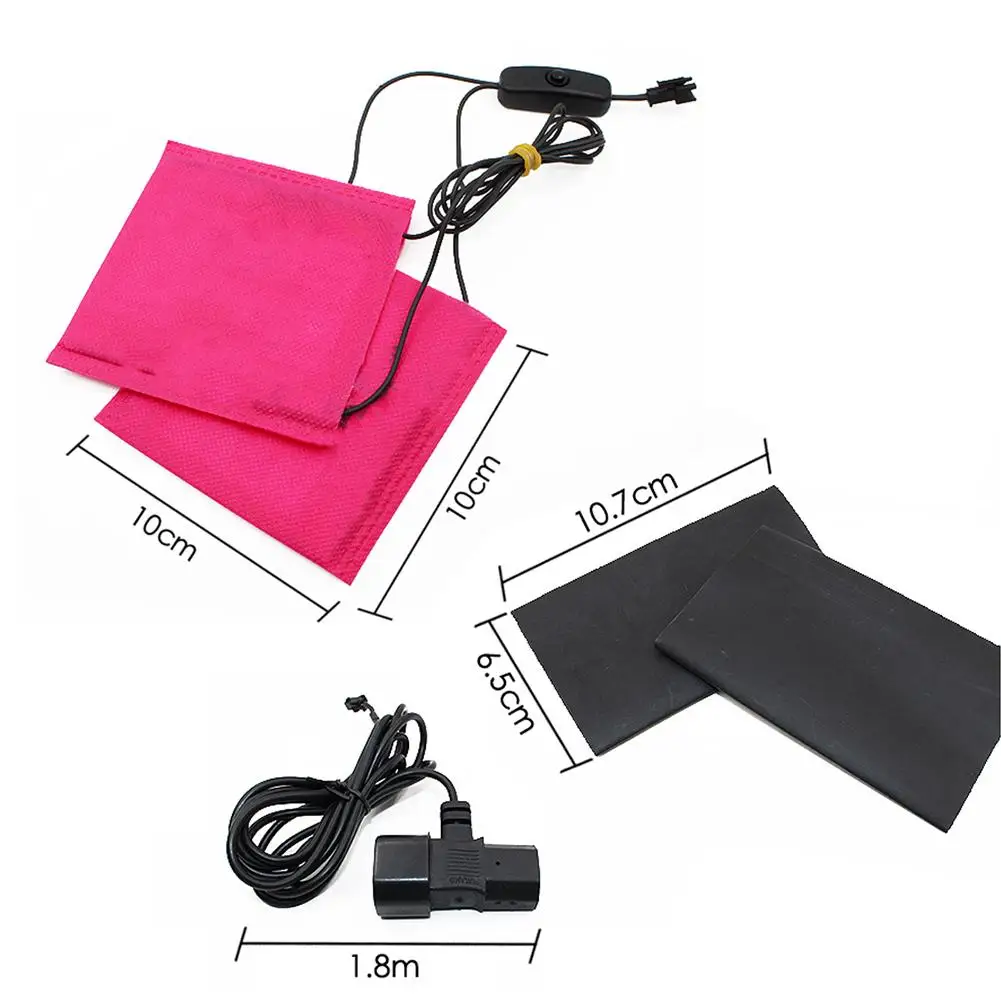 

Universal Grip Motorcycle Heated Grip Pads Set 12V/48V Heated Grips Inserts Heat Resistant Covers Handlebar Hand Warmers Fits