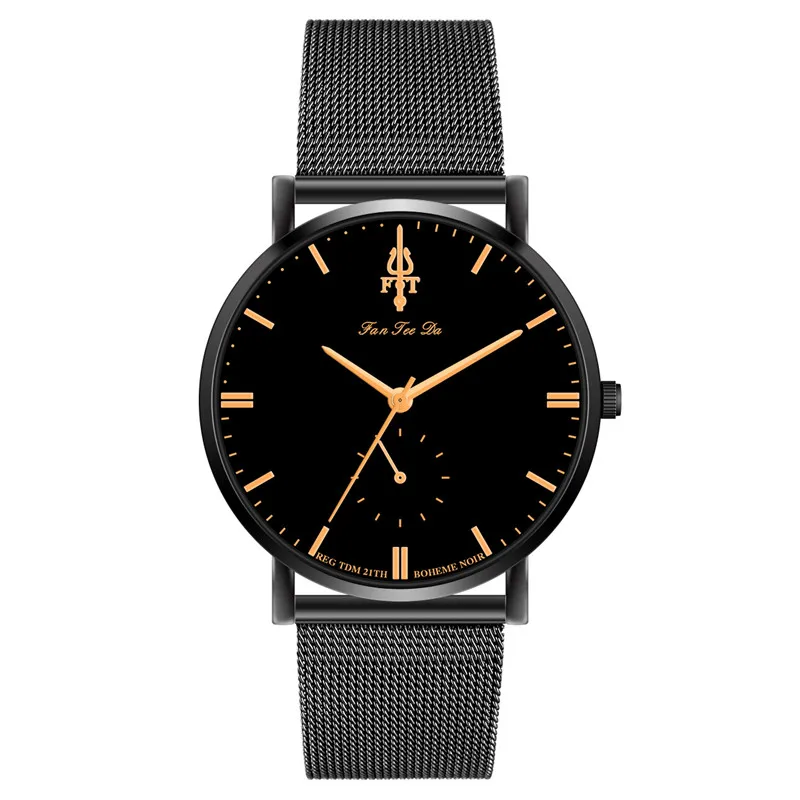 Женские деловые мужские часы наручные ведущего бренда кварцевые с ремешком из