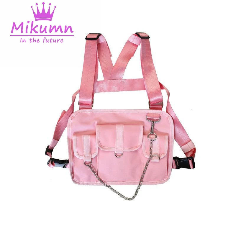 Нейлоновая нагрудная сумка модная камуфляжная поясная сумочка в стиле хип хоп