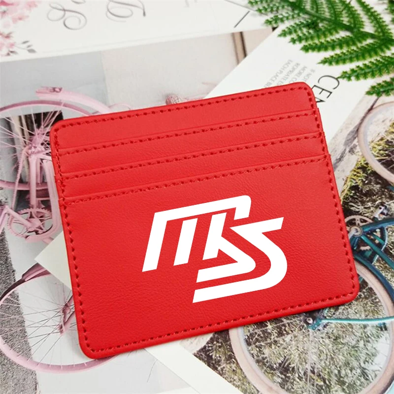 

For Mazda S MS CX3 CX5 M3 M6 1Pc Pu Leather ID CardBank Credit Card Box Multi Slot Slim Case Wallet Women Business Card Cover