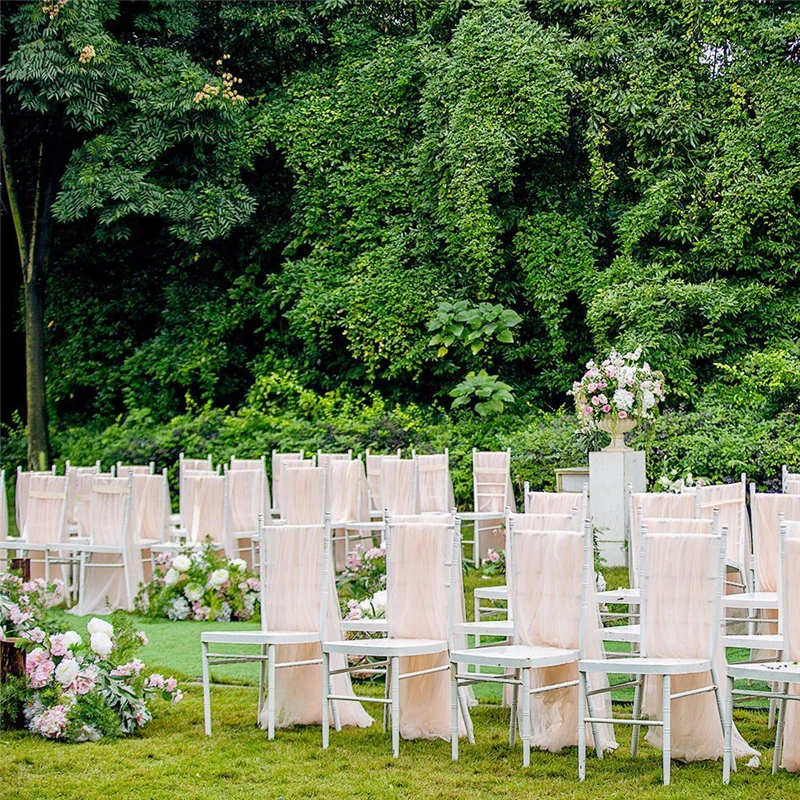Длинные розовые белые цвета шампанского для свадьбы мероприятия вечеринки Декор