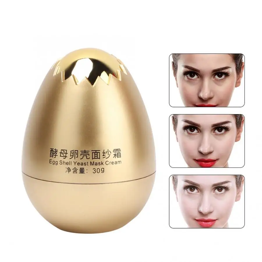 Маска Miracle Egg Антивозрастная маска для сна лица увлажняющий крем от морщин и с