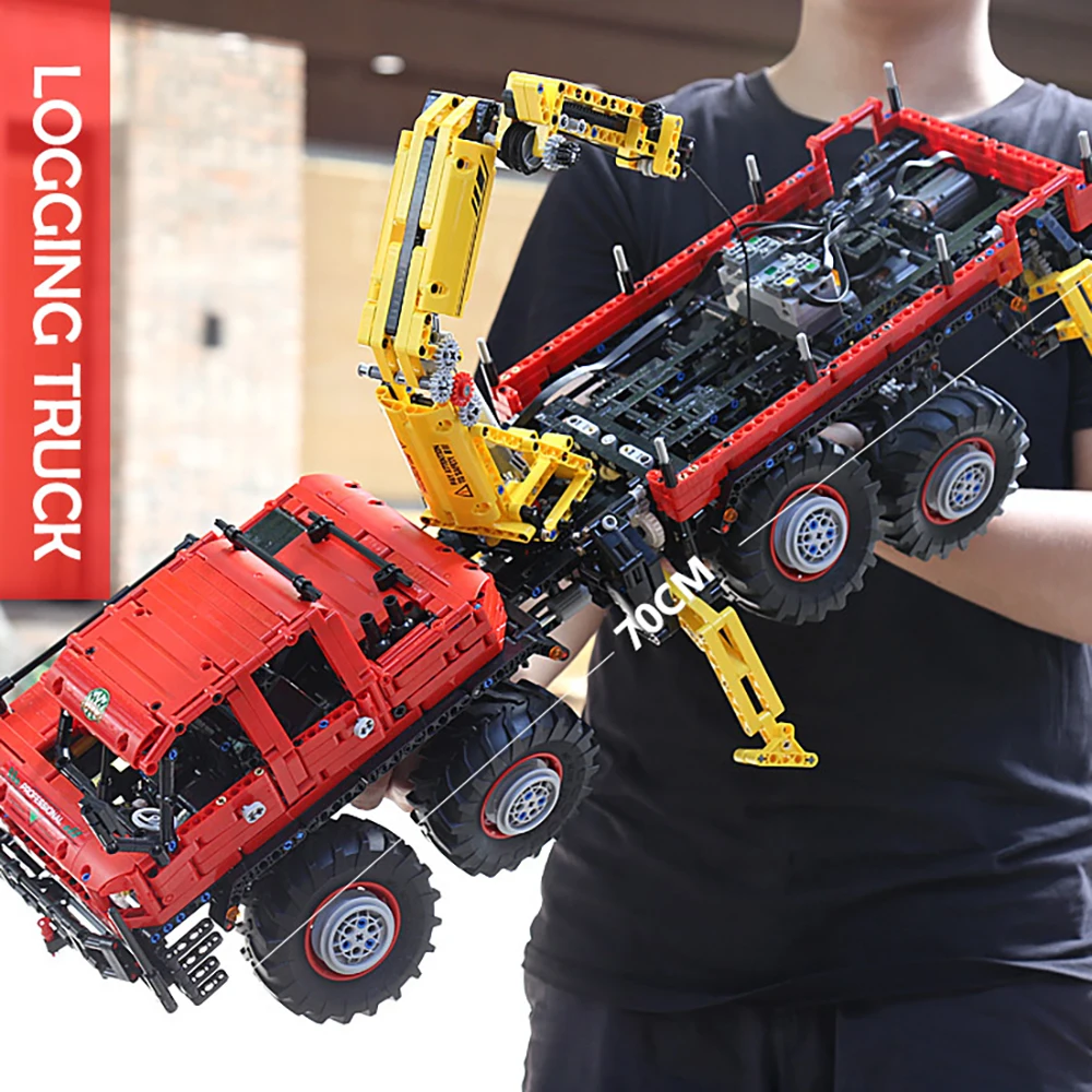 

IN STOCK 13146 High-Tech Articulated 88 Off-road remote control Truck model MOC-15805 Building Block Kids Toy Birthday Gifts