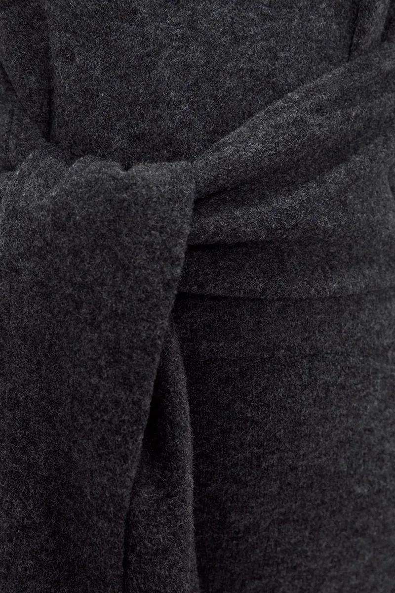 ZA Осень Зима Новый женский свитер Интеллектуальный простой дизайн чувство