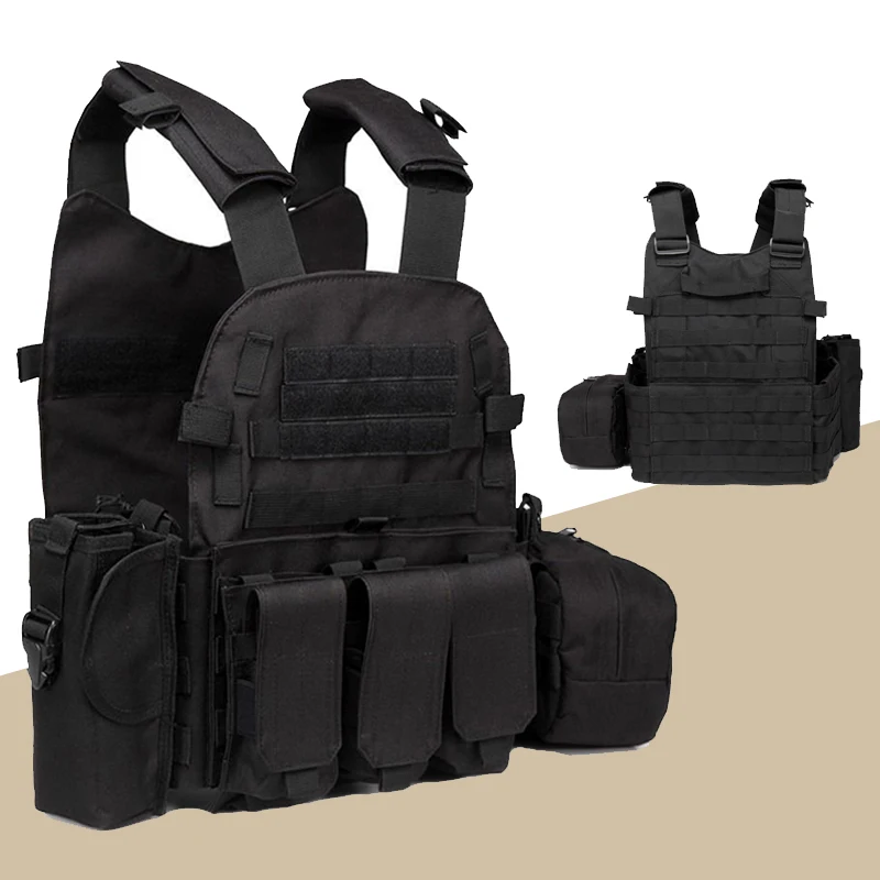 

Уличное снаряжение для страйкбола 6094, тактический жилет с системой «Молле» для пейнтбола, CS-игр, защитная броня для тела, военный жилет для с...