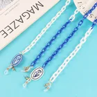 Цепочка для очков акриловая для мальчиков и девочек, шнурок в виде тюльпановой маски карамельных цветов, цепь для очков, веревка для защиты от потери