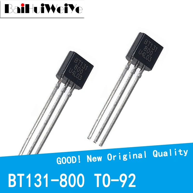 

20PCS/LOT BT131-800 BT131-800E BT131-800D TO92 1A800V 131-8D Voltage Regulator TO-92 New Original Good Quality Chipset