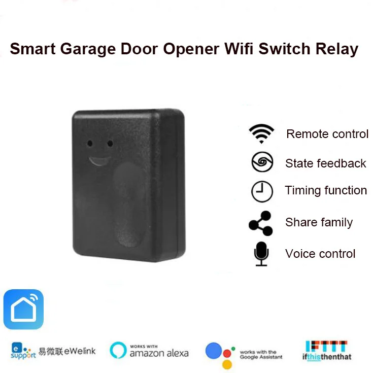 Умный Открыватель двери гаража Wifi переключатель реле дистанционное управление